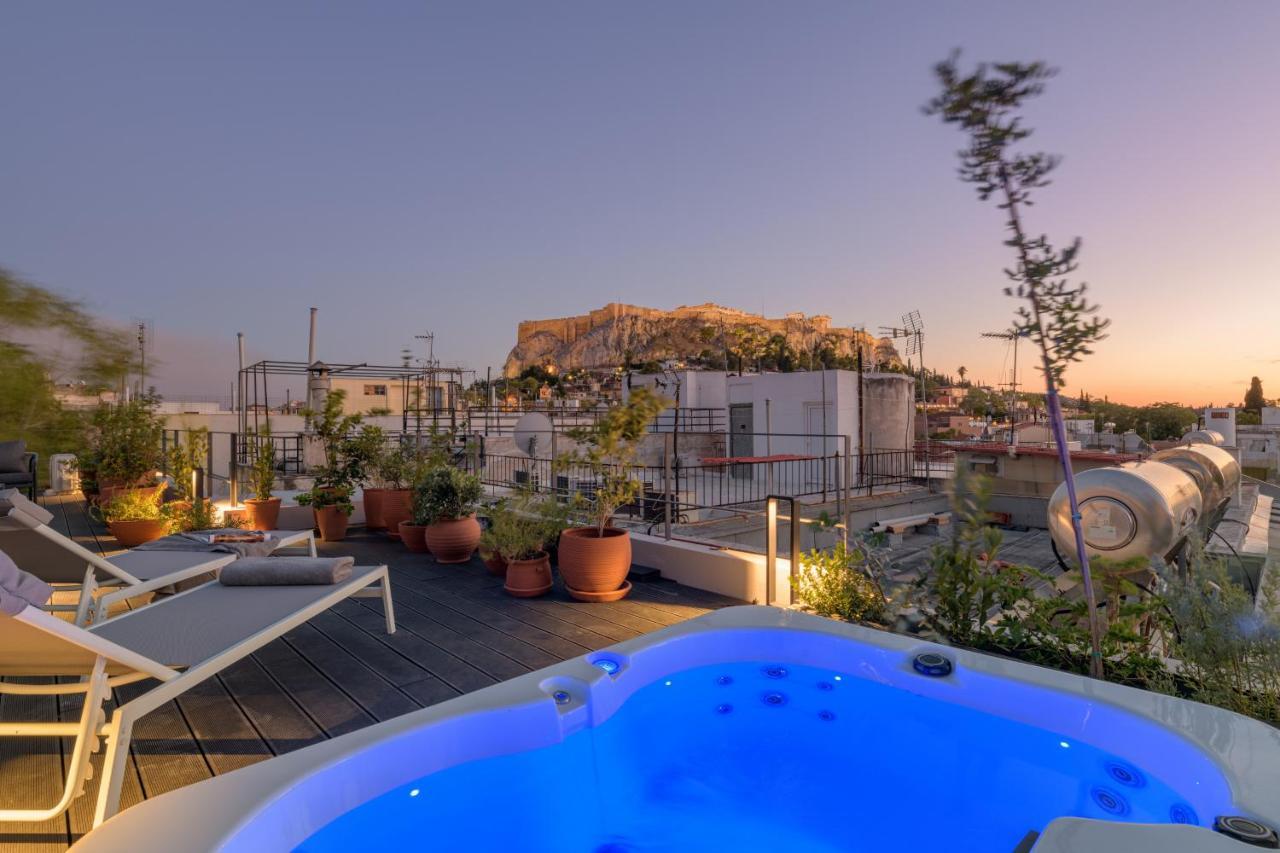 Your 4 Bdrm Dream House Acropolis View & Jacuzzi Athene Buitenkant foto